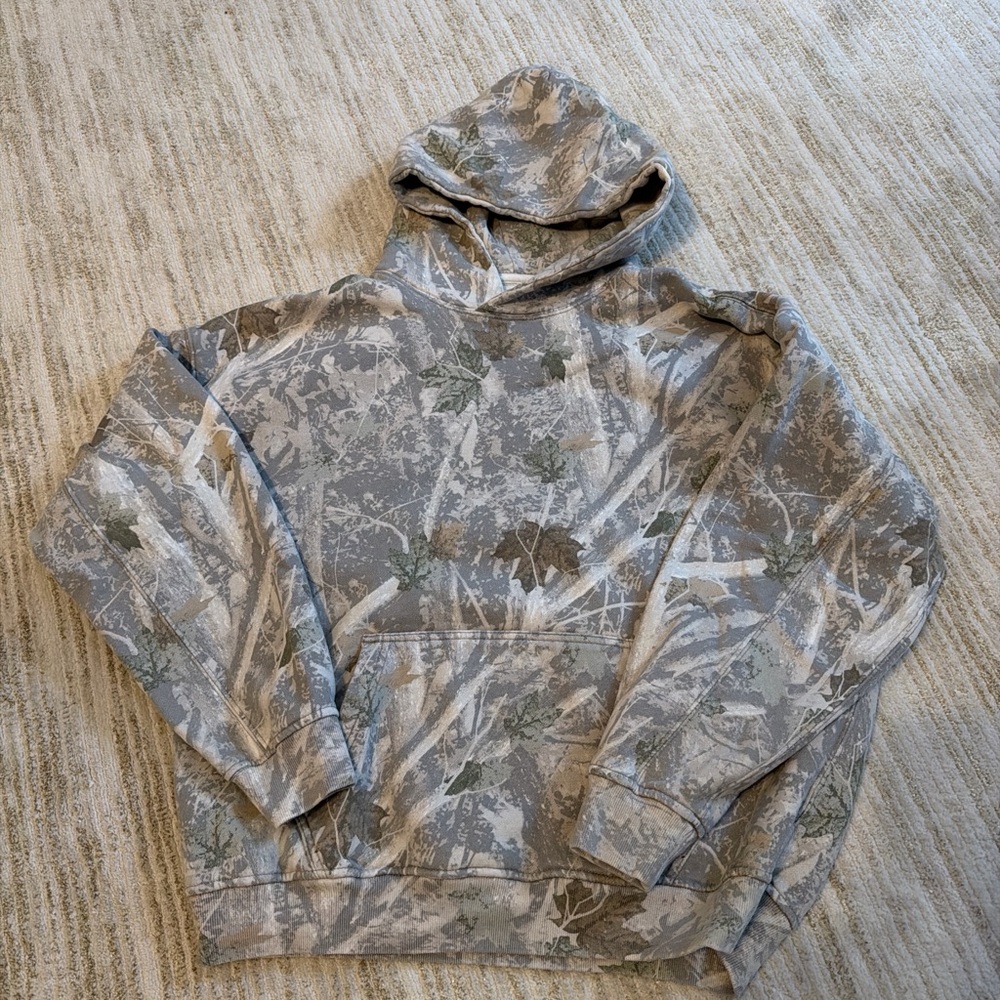 Camouflage Hooded Sweatshirt